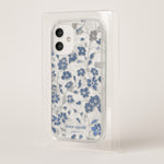 Kate Spade Protective Case for MagSafe for Apple iPhone 16 - Flowerbed Blue Gems