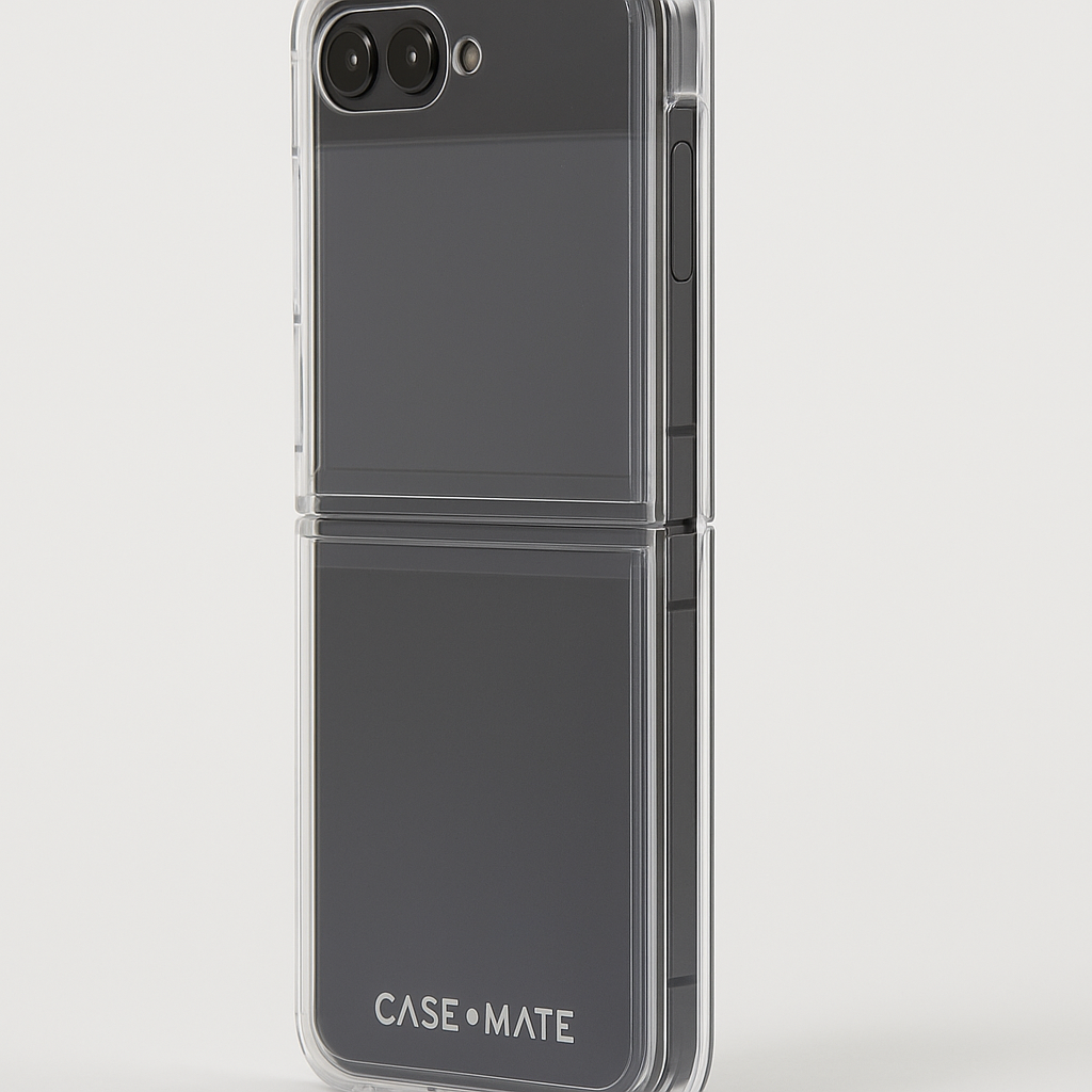 Case-Mate Tough Clear Plus Antimicrobial Case for Samsung Galaxy Z Flip5 - Clear