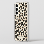Kate Spade New York Defensive Hardshell Case for Galaxy S23 Plus - City Leopard Black