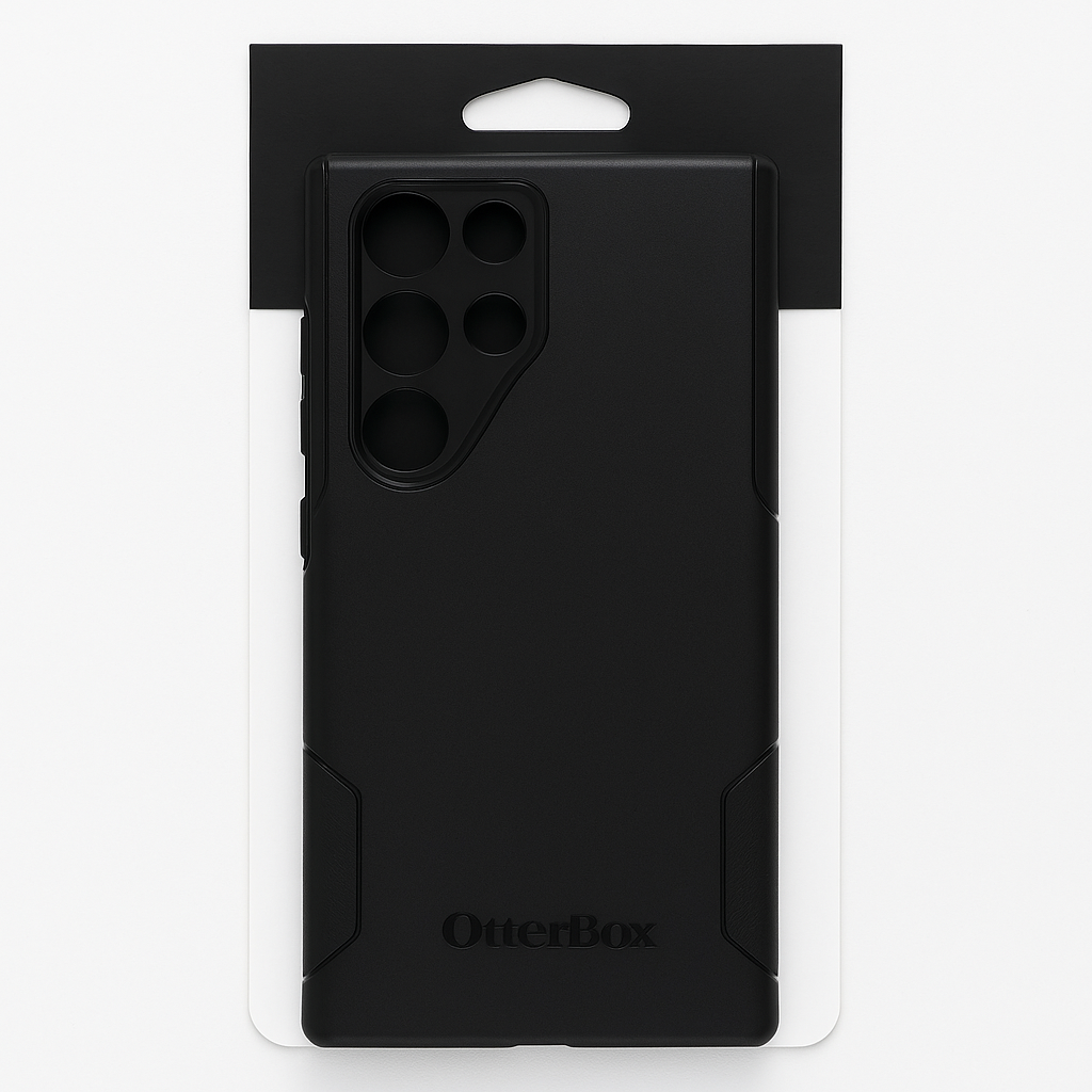 OtterBox Commuter Series Hard Shell Case for Samsung Galaxy S23 Ultra - Black