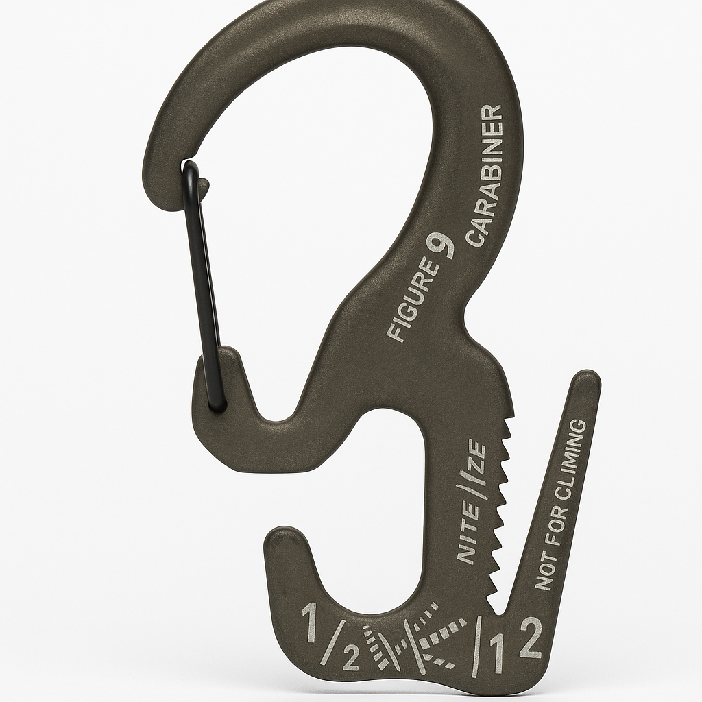 Nite Ize Small Carabiner Single Pack Black Gates