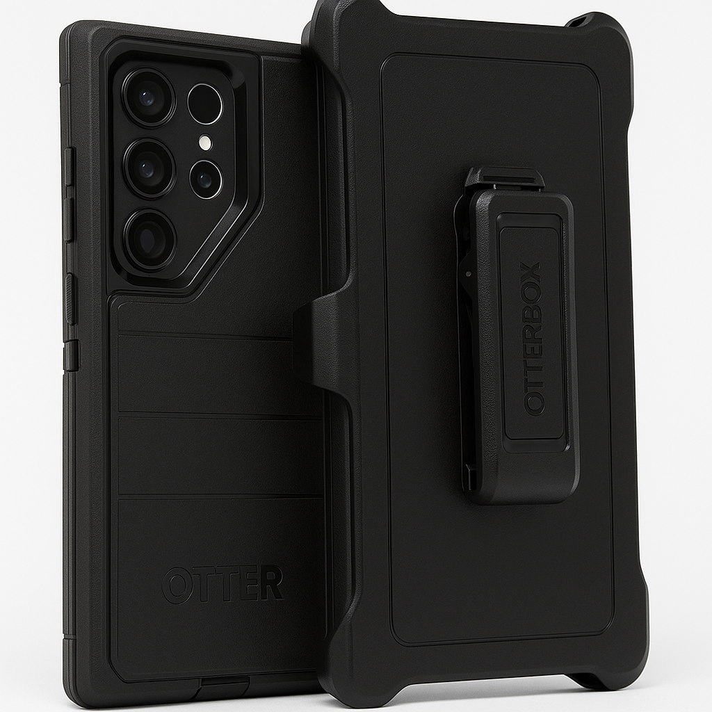 OtterBox Defender Series Pro Black Galaxy S23 Ultra Case 77-91064