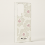 [KS.S.C.8855] Kate Spade New York Protective Hardshell Case For Samsung Galaxy S22 Ultra - Hollyhock
