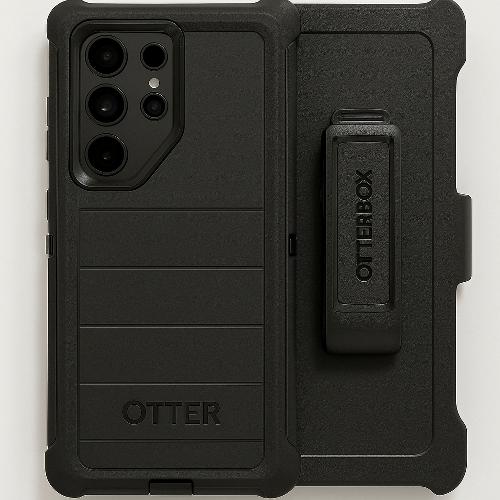 OtterBox Defender Series Pro Black Galaxy S23 Ultra Case 77-91064