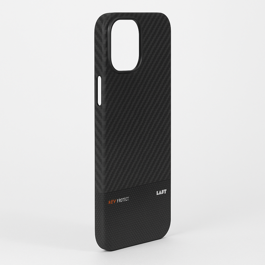 LAUT KEV Protect Aramid Fiber Case for iPhone 16 Pro Max - Black