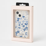 Kate Spade Protective Case for MagSafe for Apple iPhone 16 - Flowerbed Blue Gems