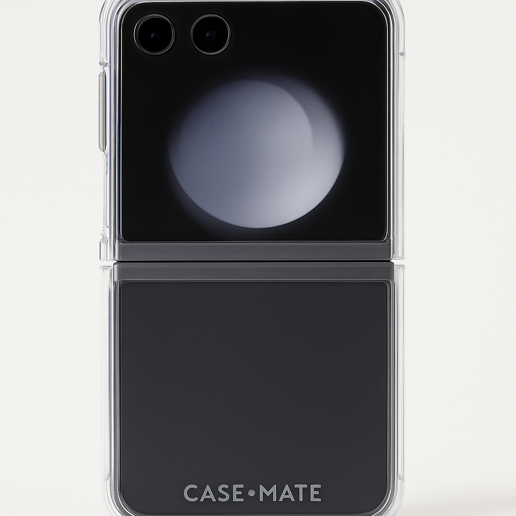 Case-Mate Tough Clear Plus Antimicrobial Case for Samsung Galaxy Z Flip5 - Clear