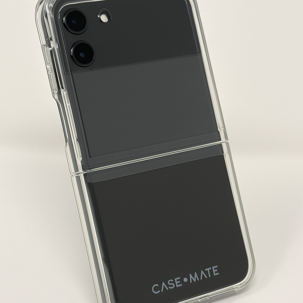 Case-Mate Tough Clear Plus Antimicrobial Case for Samsung Galaxy Z Flip5 - Clear