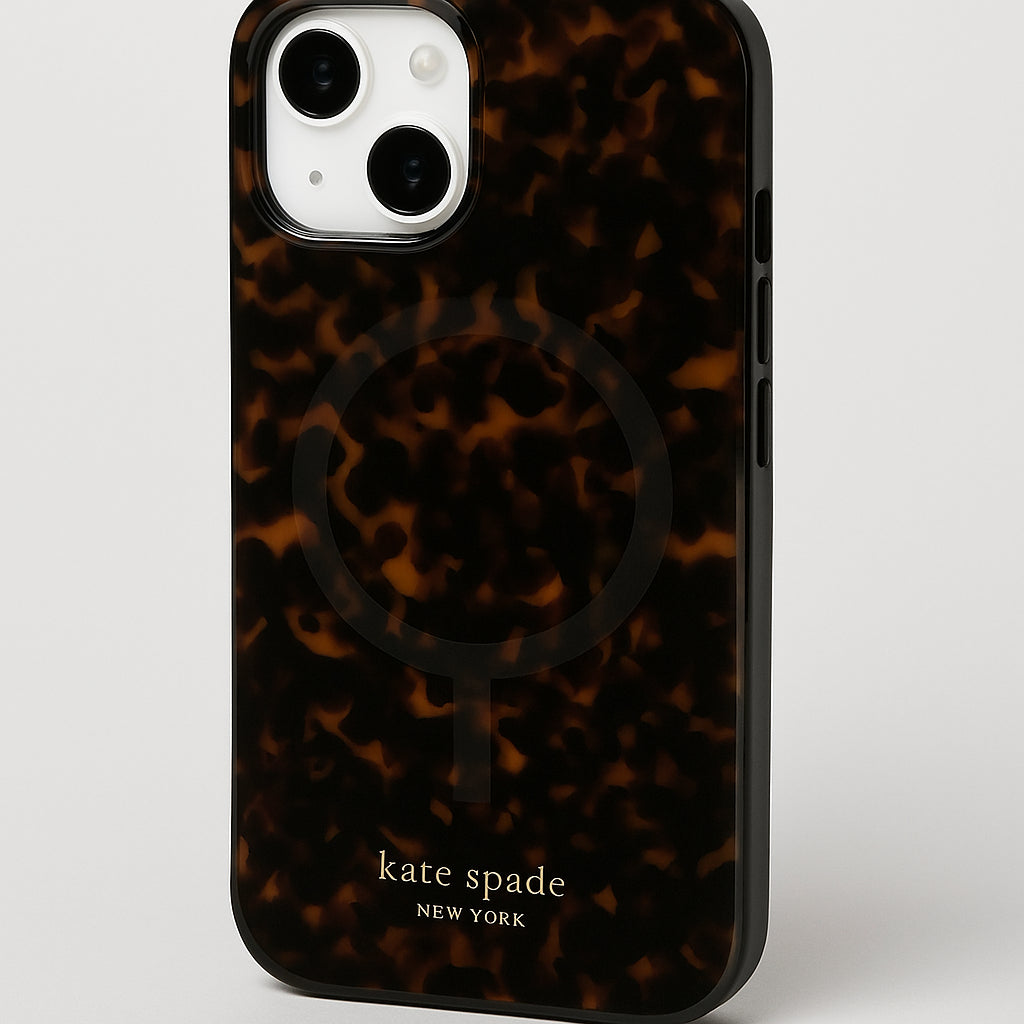 kate spade new york iPhone 15/14/13 Case - Tortoiseshell