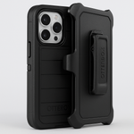 OtterBox Defender Pro Series Case and Holster for iPhone 14 Pro - Black