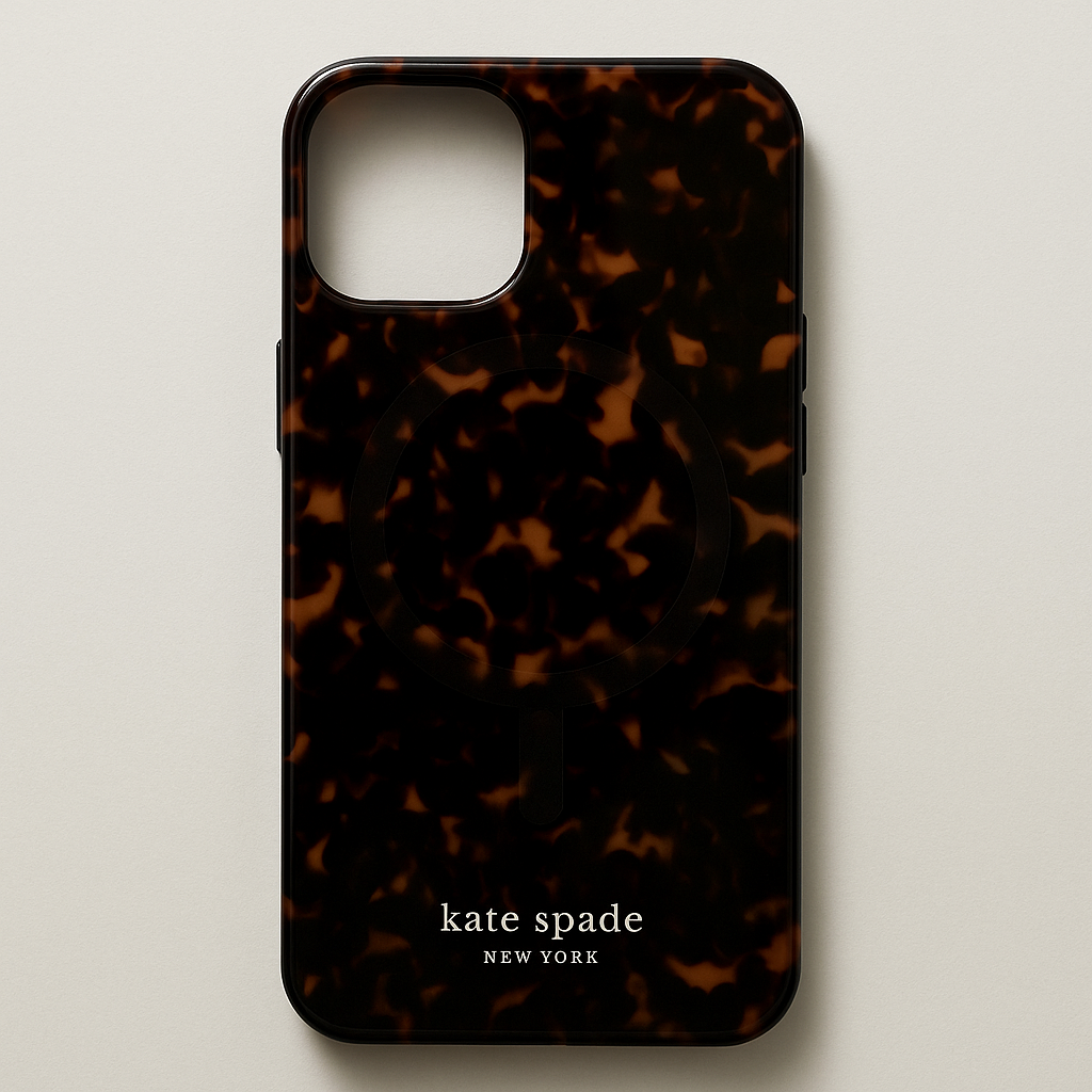 Kate Spade New York Tortoise MagSafe Case for iPhone 15 Pro Max