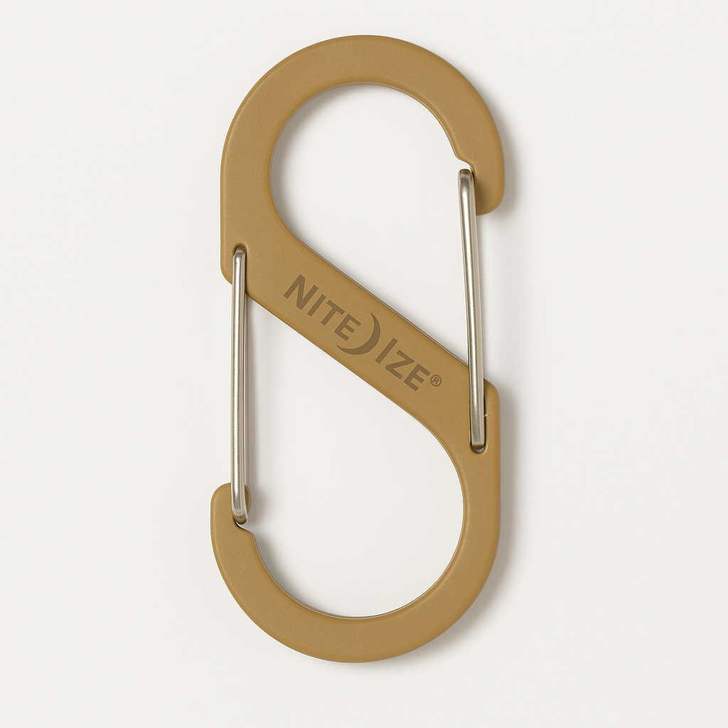 Nite Ize Dual Carabiner Coyote