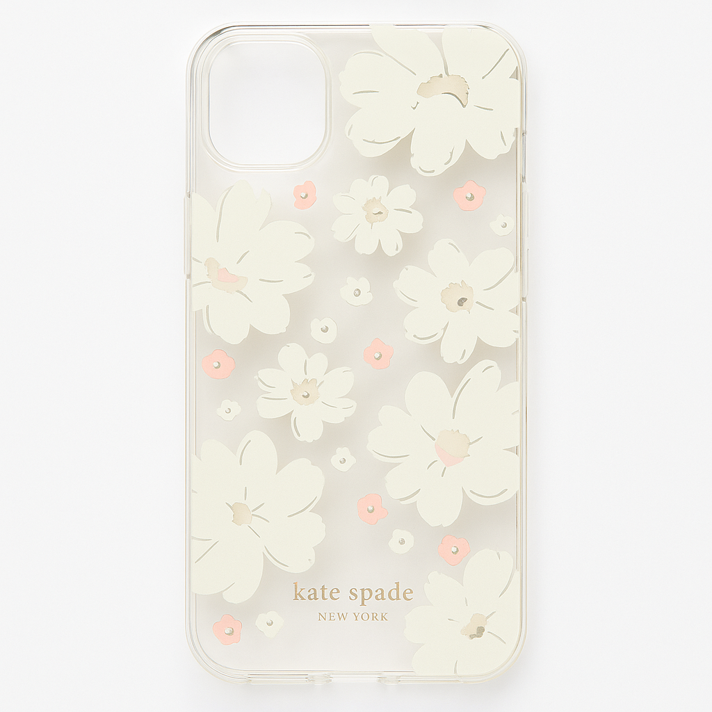Kate Spade New York Protective Hardshell Case for Apple iPhone 14 Plus - Classic Peony