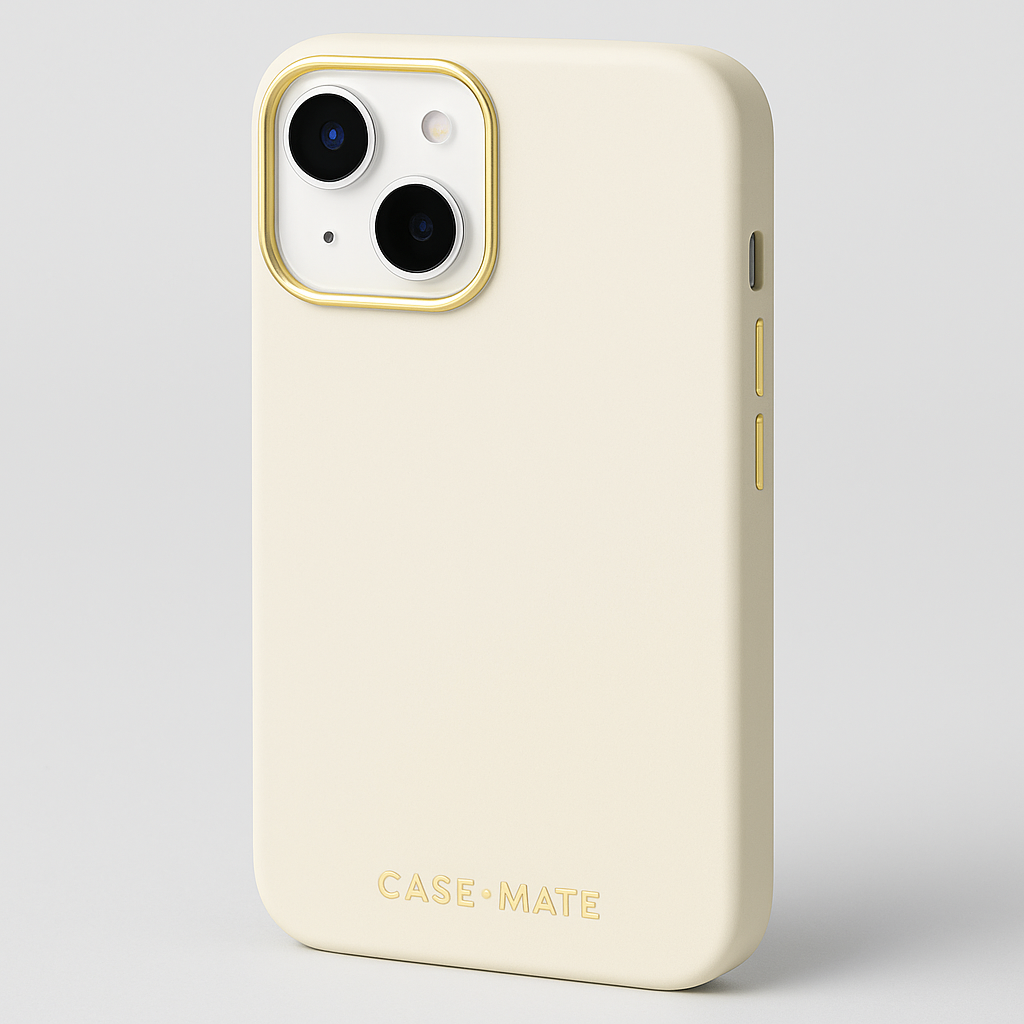 Case-Mate Apple iPhone 15 Plus Silicone Case - Beige
