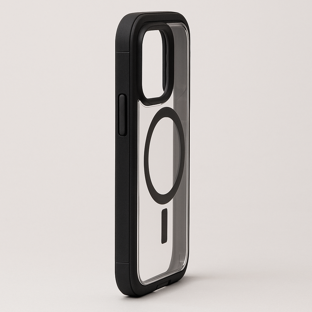 OTTERBOX Defender Pro XT Clear MagSafe Case for Apple iPhone 15 Pro - Dark Side