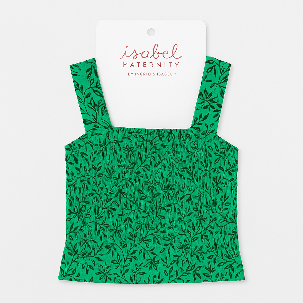 Sleeveless Smocked Maternity Set - Isabel Maternity by Ingrid & Isabel™