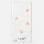 Kate Spade New York Protective Hardshell Case for Samsung Galaxy S22 Ultra - Hollyhock