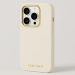 Case-Mate iPhone 15 Pro Silicone Case - Beige