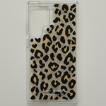Kate Spade New York Defensive Hardshell Case for Galaxy S23 Ultra - City Leopard Black