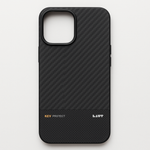 LAUT KEV Protect Aramid Fiber Case for iPhone 16 Pro Max - Black