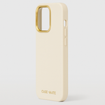 Case-Mate iPhone 15 Pro Silicone Case - Beige