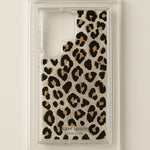 Kate Spade New York Defensive Hardshell Case - City Leopard Black for Galaxy S23 Ultra