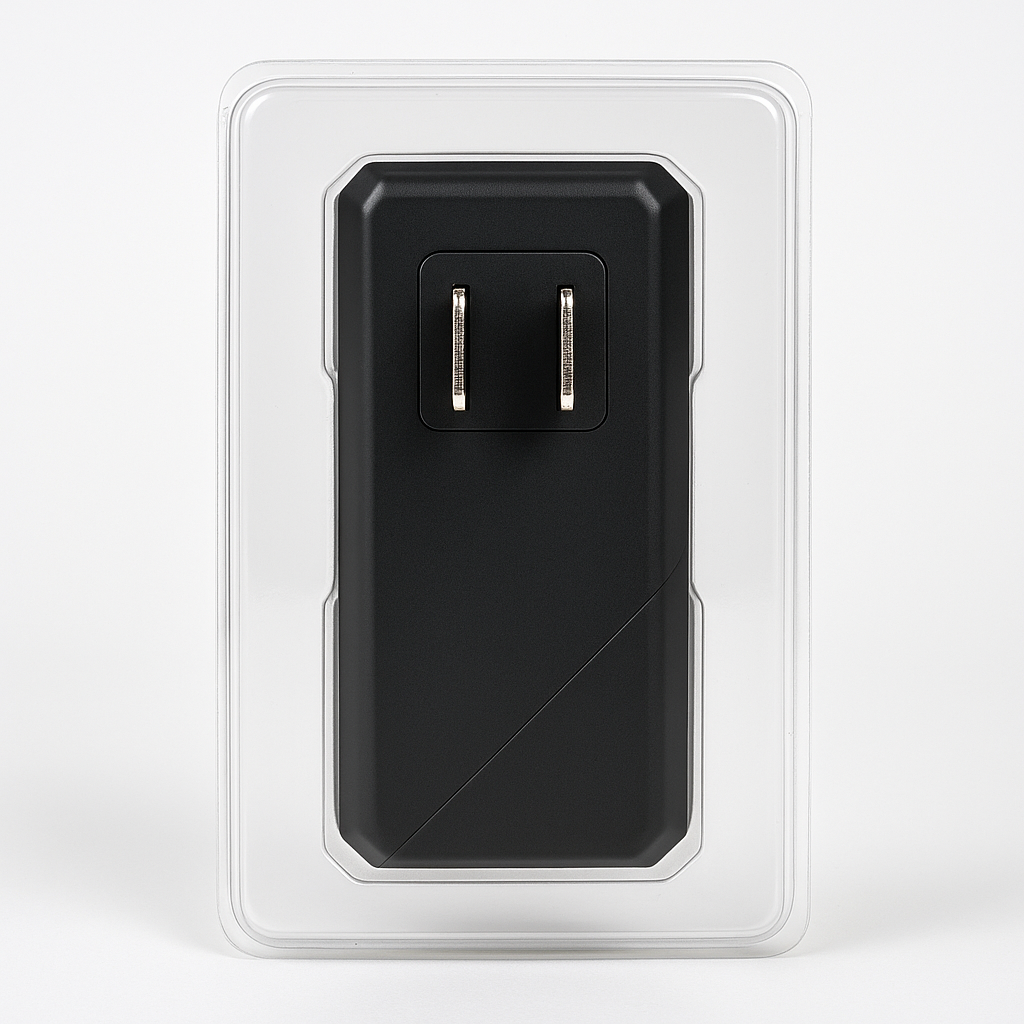 SCOSCHE GoBat™ 2-in-1 Portable USB Wall Charger and 3000 mAh Portable Battery Pack - Black