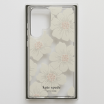 [KS.S.C.8855] Kate Spade New York Protective Hardshell Case For Samsung Galaxy S22 Ultra - Hollyhock