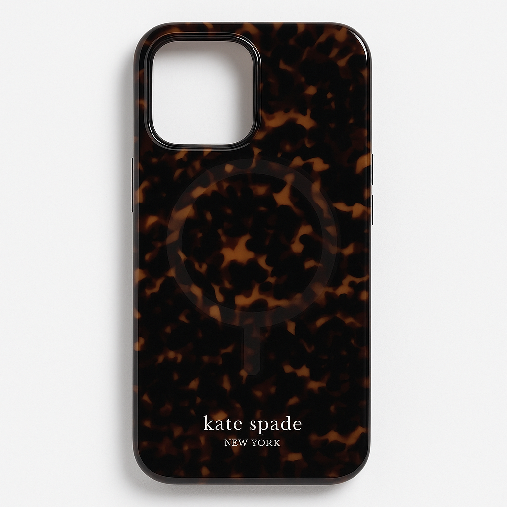 Kate Spade New York Tortoise MagSafe Case for iPhone 15 Pro Max