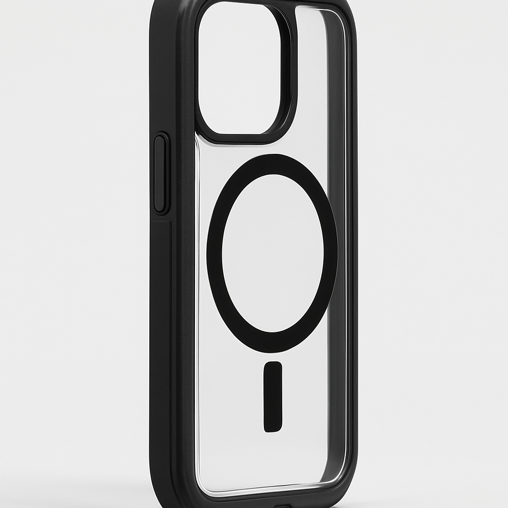 OTTERBOX Defender Pro XT Clear MagSafe Case for Apple iPhone 15 Pro - Dark Side