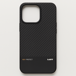 LAUT KEV Protect Aramid Fiber Case for iPhone 16 Pro Max - Black