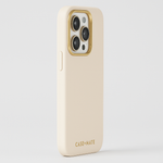 Case-Mate iPhone 15 Pro Silicone Case - Beige