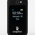 [SNP.EZFLP.4.BK.N.L.TMO.FF.0.0.2.E.12] Snapfon Ez Flip Rg (V1.1) Prepaid Service Plan Included