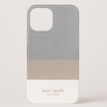 [KS.A.C.5090] Kate Spade New York Series Case For Iphone 13 Pro Max - Glitter Block White
