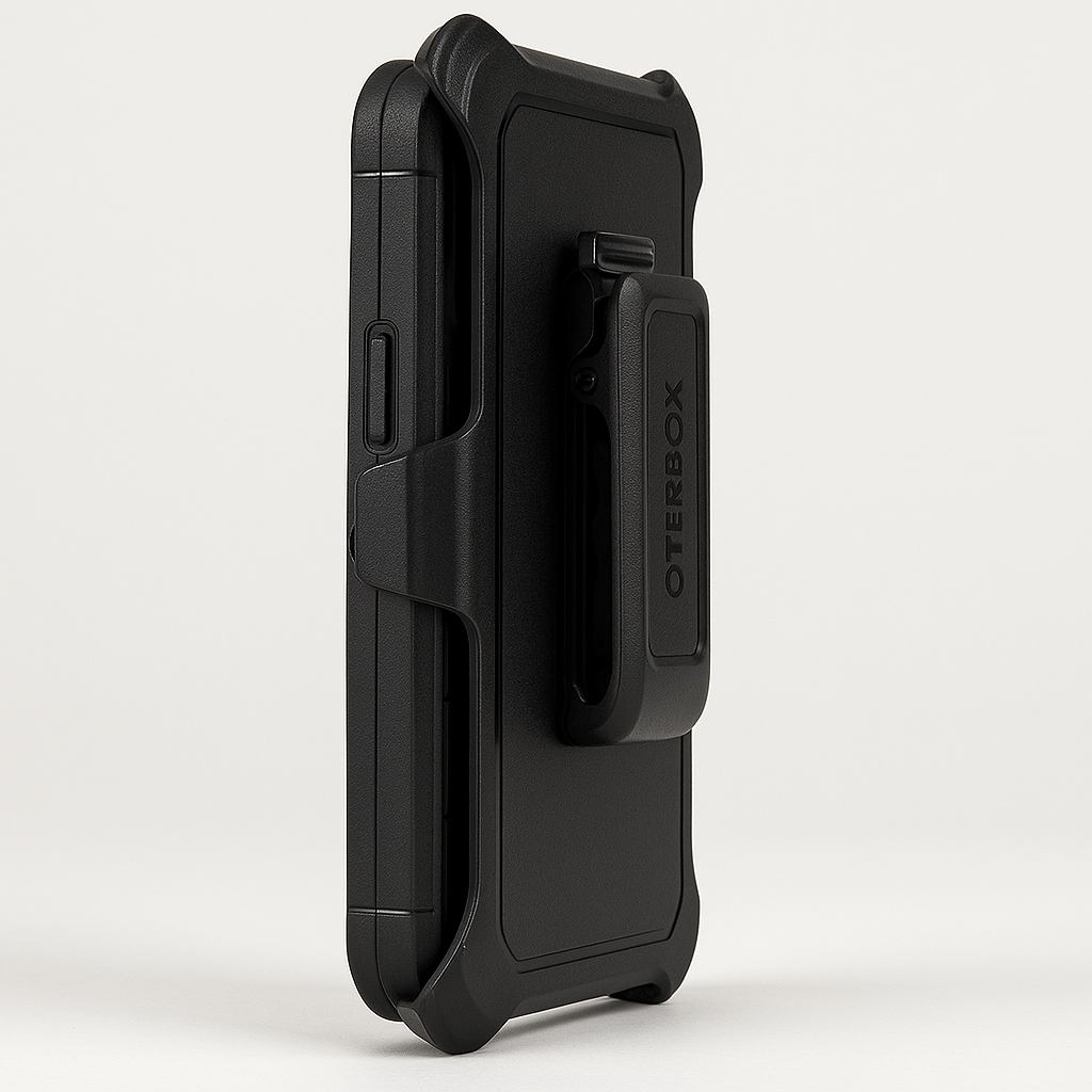 OtterBox Defender Pro Series Case and Holster for iPhone 14 Pro - Black