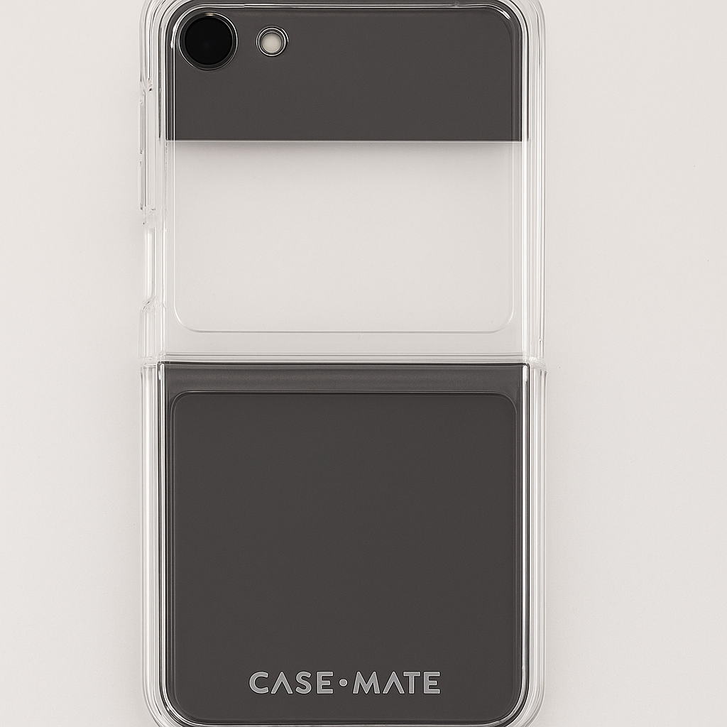 Case-Mate Tough Clear Plus Antimicrobial Case for Samsung Galaxy Z Flip5 - Clear