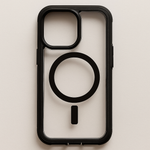 OTTERBOX Defender Pro XT Clear MagSafe Case for Apple iPhone 15 Pro - Dark Side