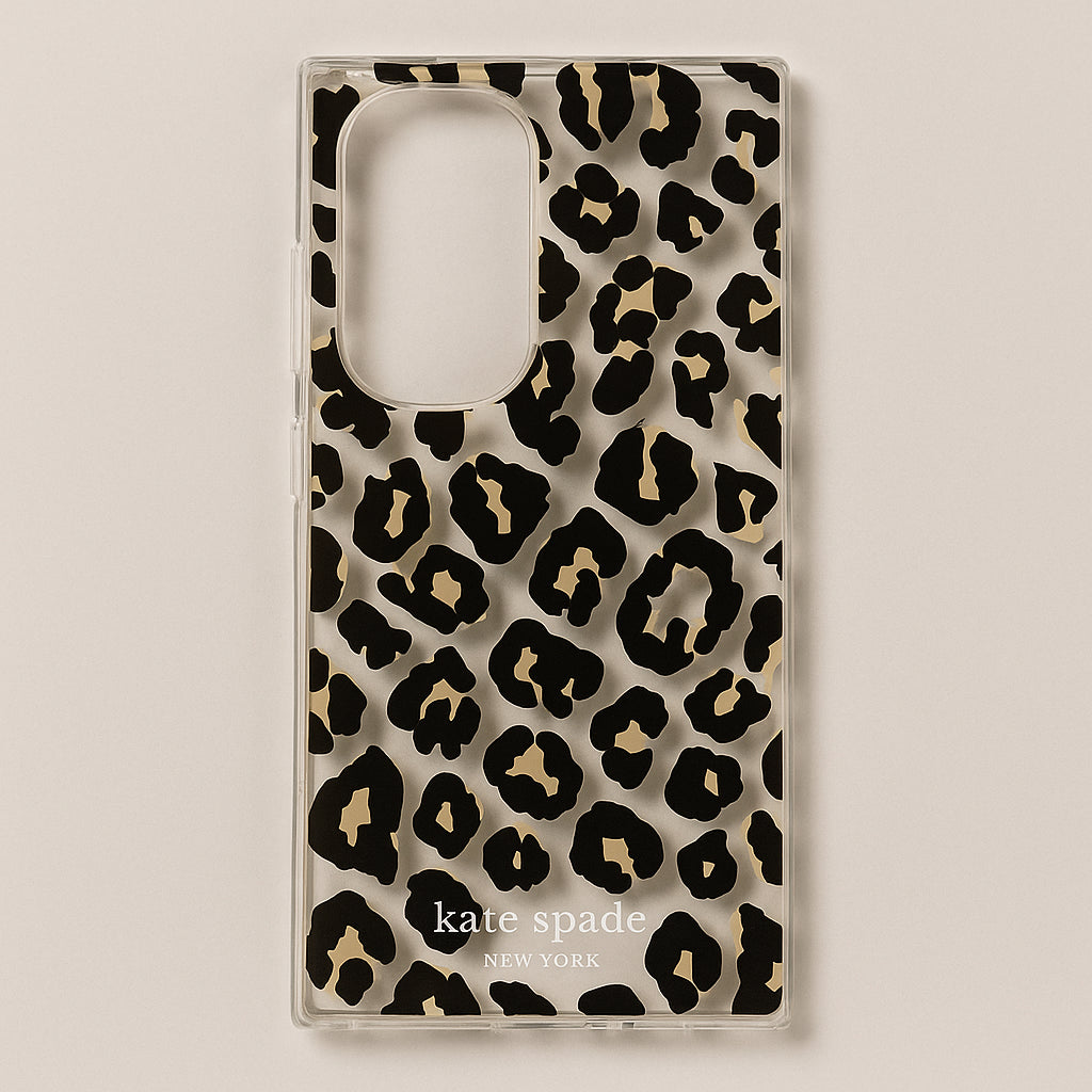 [KS.S.C.5457] Kate Spade New York Protective Case For Galaxy S24 Ultra - City Leopard