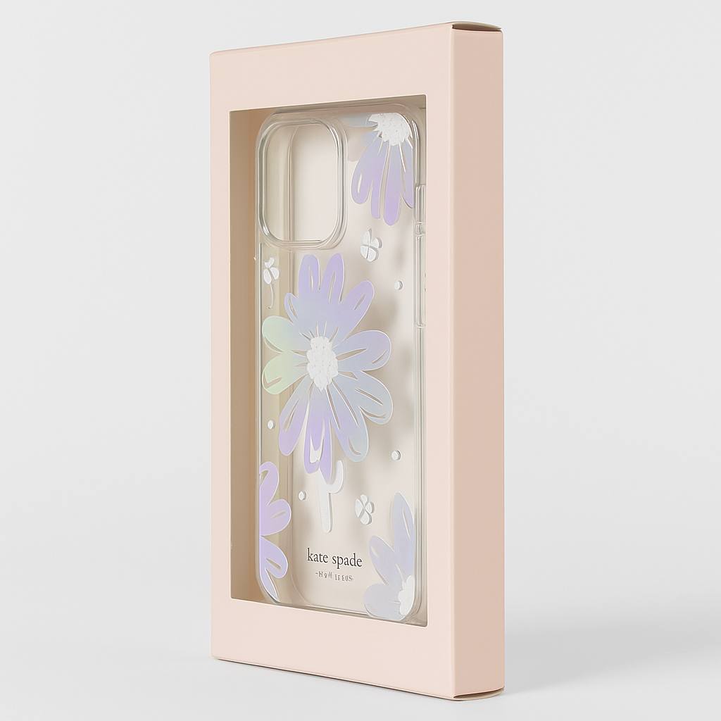 Kate Spade Protective Case for MagSafe Daisy Iridescent for iPhone 13 Pro